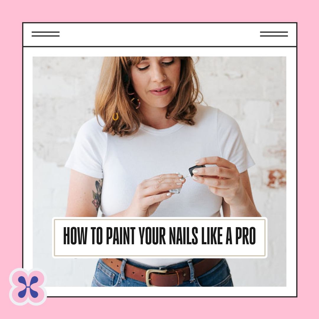How to paint your own nails