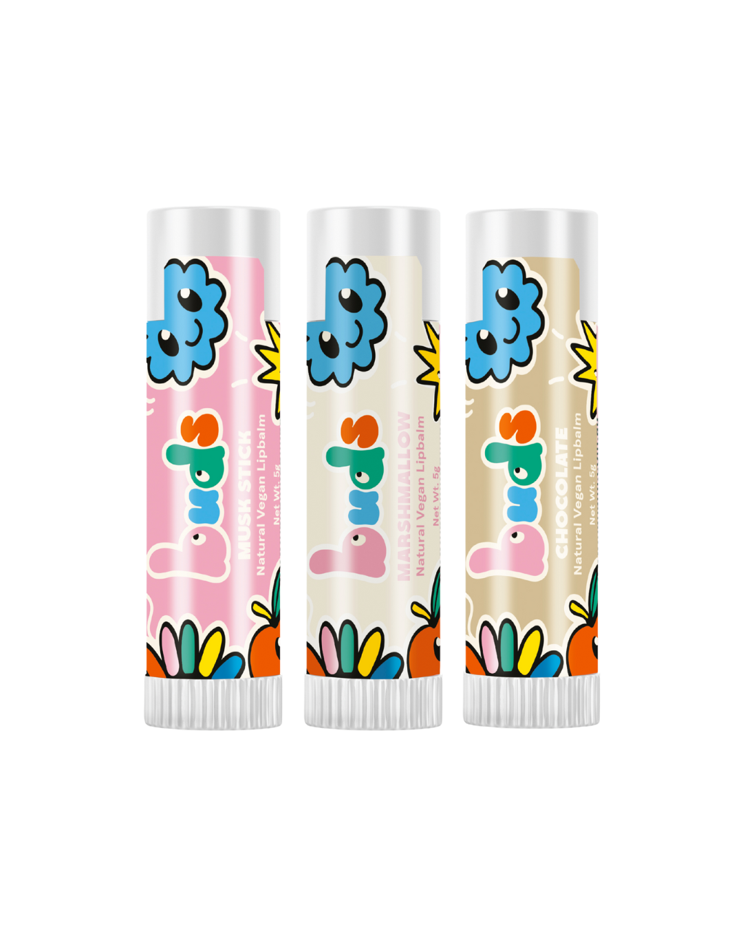 Buds Lip Balm - Mixed Lollies Trio