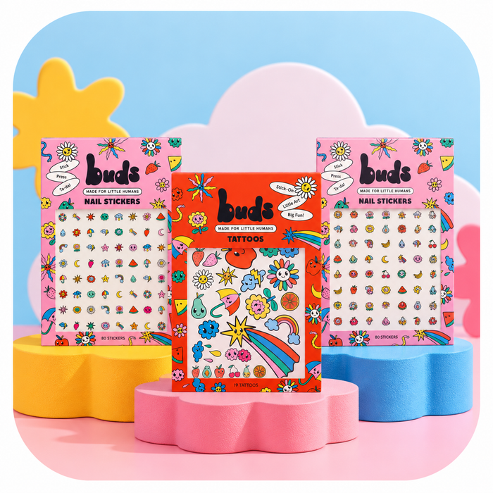 Kids Nail Stickers & Tattoos