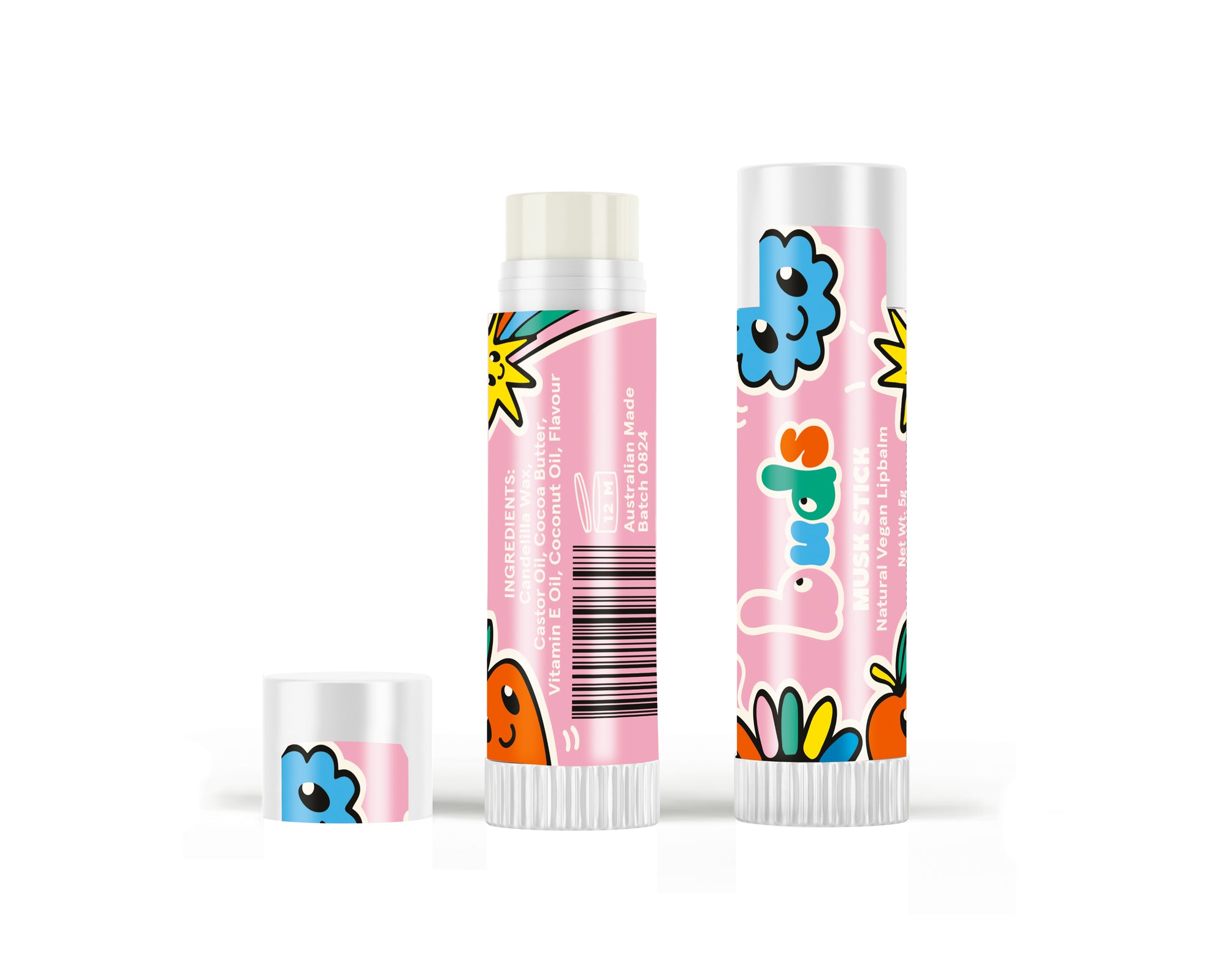 Buds Lip Balm - Musk Sticks